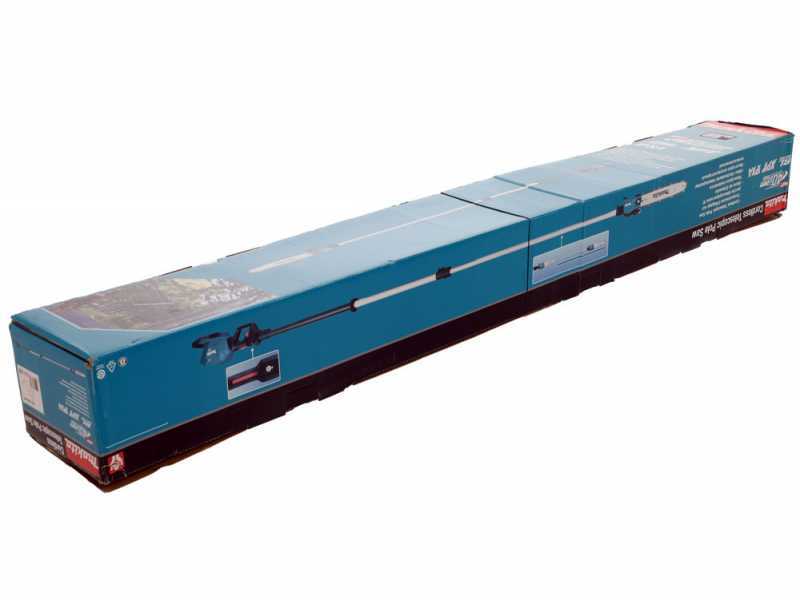 Podadora el&eacute;ctrica de bater&iacute;a con p&eacute;rtiga telesc&oacute;pica Makita UA004G de 40V 2,5Ah - Bater&iacute;a y cargador incluidos