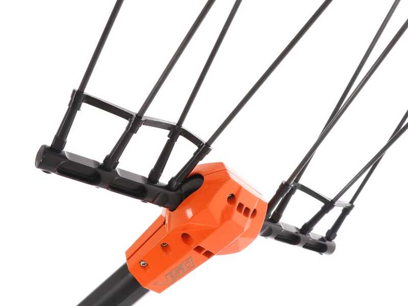 Jolly Italia V50X - Vareador de aceitunas el&eacute;ctrico de bater&iacute;a - 36 V - P&eacute;rtiga telesc&oacute;pica 210-300 cm y barra alargadora Step-Up