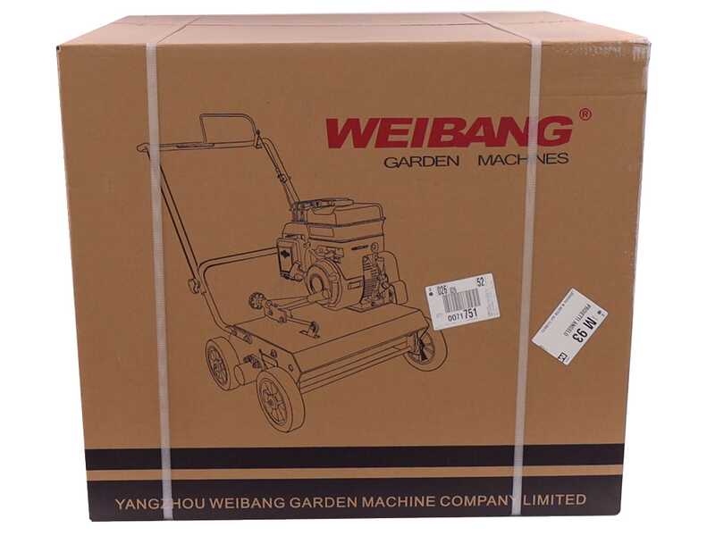 Weibang WB486CRC - Escarificador profesional de cuchillas m&oacute;viles - Motor Loncin G200F