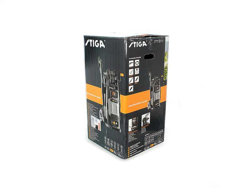 Stiga HPS 345 R - Hidrolimpiadora compacta de agua fr&iacute;a - 370 l/h - 145 bar