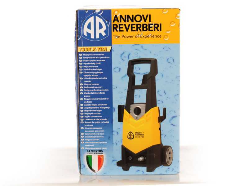 Hidrolimpiadora de agua fr&iacute;a Annovi &amp; Reverberi 133K X-TRA - 140 bar m&aacute;x,caudal 7.3 l/min
