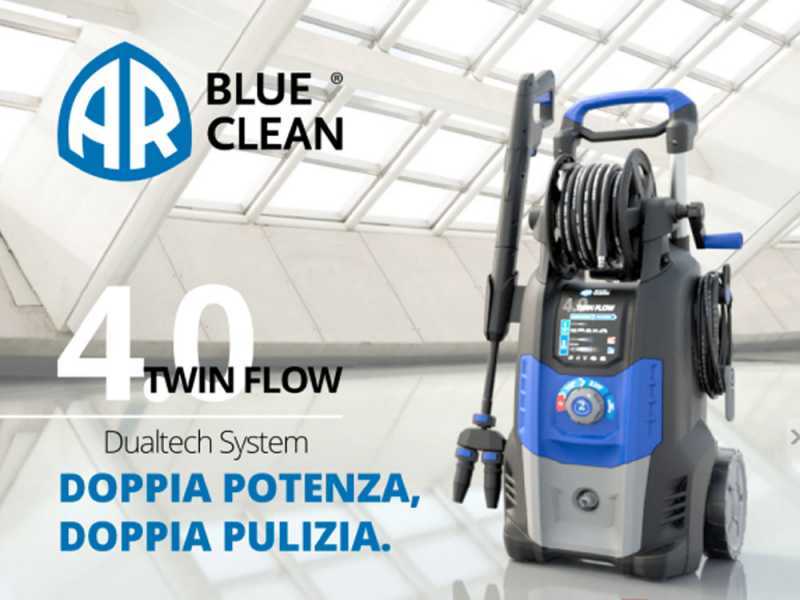 Hidrolimpiadora de agua fr&iacute;a Annovi &amp; Reverberi Blue Clean 4.0 Twin Flow 150 bar m&aacute;x, 13,5 l/min