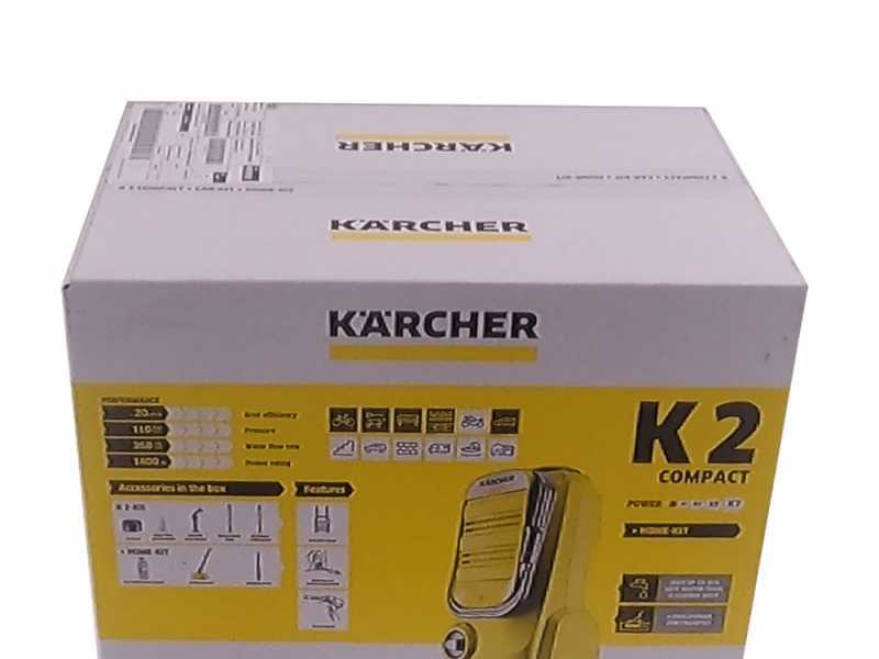 Hidrolimpiadora de agua fr&iacute;a Karcher K2 Compact Home