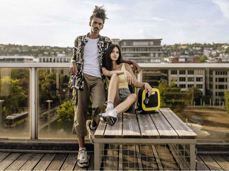 Hidrolimpiadora el&eacute;ctrica de agua fr&iacute;a Karcher K Mini port&aacute;til - 110 bar