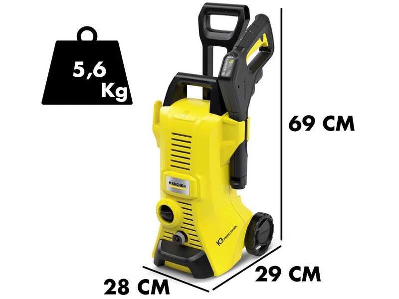 Hidrolimpiadora de agua fr&iacute;a Karcher K3 Power Control 120 bar