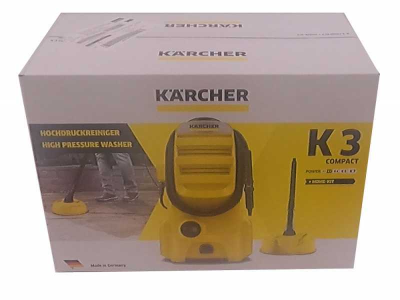 Hidrolimpiadora el&eacute;ctrica de agua fr&iacute;a Karcher K3 Compact Home - 120 Mbar