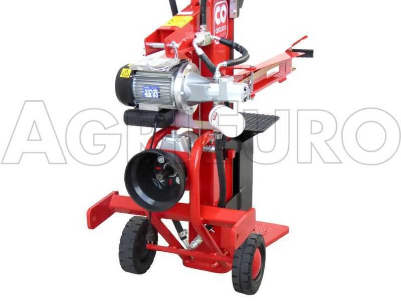 Ceccato Olindo KOMBI SPLET13 - Rajadora de le&ntilde;a h&iacute;brida - El&eacute;ctrica y para tractor - Vertical