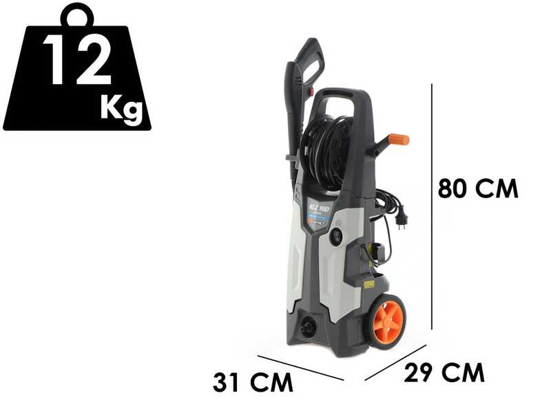 Hidrolimpiadora de agua fr&iacute;a Comet KLZ 160 Extra - Presi&oacute;n m&aacute;xima 160 bar