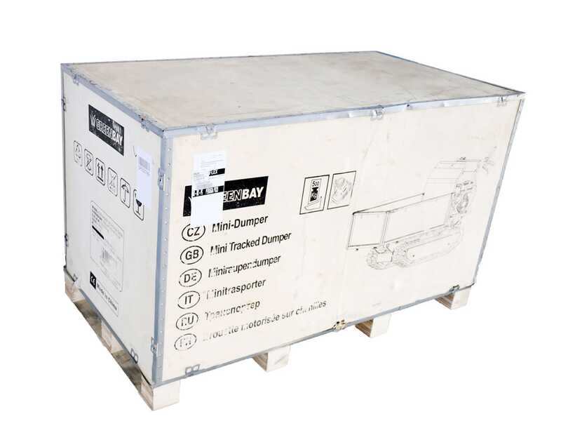 Carretilla GreenBay EXPANDER 500 HONDA GP160 - Caja extensible - Capacidad 500 Kg
