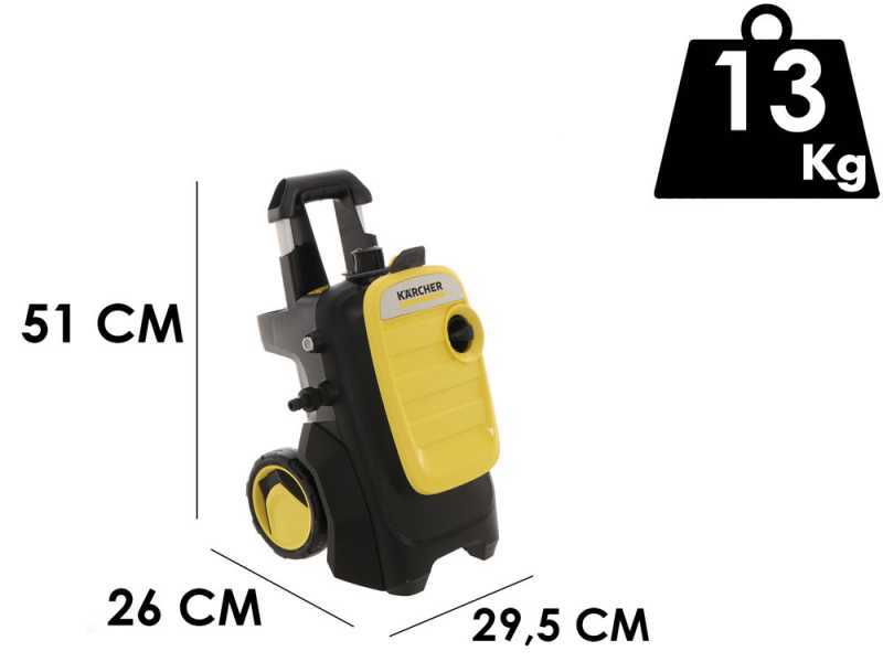 Hidrolimpiadora de agua fr&iacute;a K&auml;rcher K5 Compact 500 lt/h - 145 bar