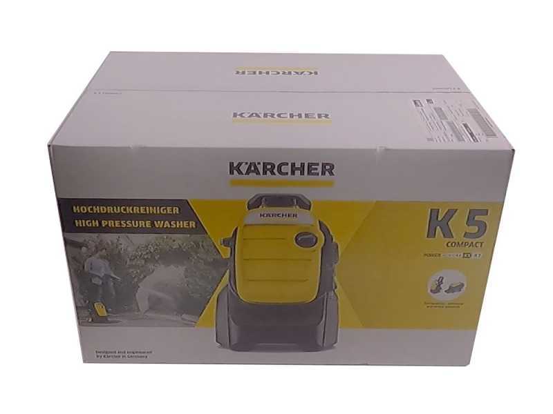 Hidrolimpiadora de agua fr&iacute;a K&auml;rcher K5 Compact 500 lt/h - 145 bar
