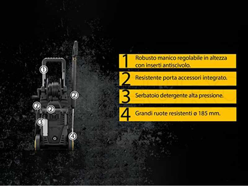 Hidrolimpiadora DEWALT DXPW002ME - Presi&oacute;n m&aacute;x 150 bar