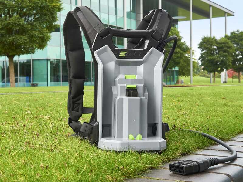 PROMO EGO Lotus - Vareador de aceitunas 56 V - Bater&iacute;a de 10Ah - P&eacute;rtiga telesc&oacute;pica