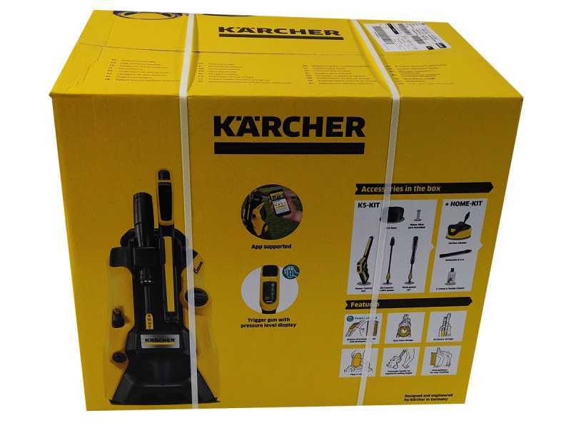 Hidrolimpiadora de agua fr&iacute;a Karcher K5 Power Control Home - 145 bar