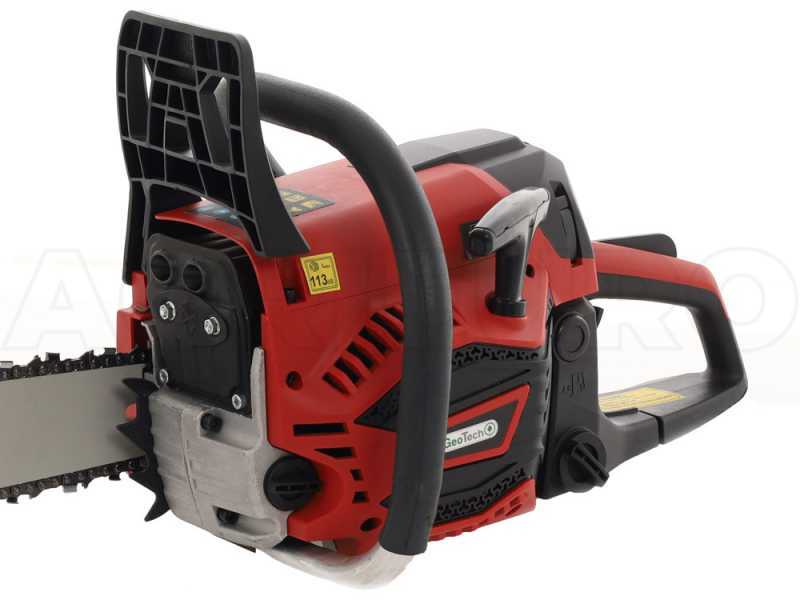 GeoTech GMS 45-45 - Motosierra de mezcla de corte - Espada de 45 cm