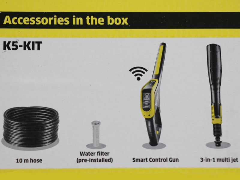 Karcher K5 Premium Smart Control - Nueva Hidrolimpiadora de agua fr&iacute;a - con Bluetooth y App Home &amp; Garden
