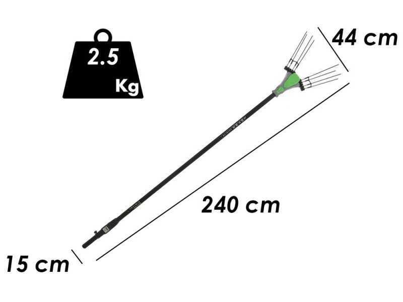 EGO Lotus - Vareador de aceitunas - 56 V - BATER&Iacute;A Y CARGADOR NO EST&Aacute;N INCLUIDOS