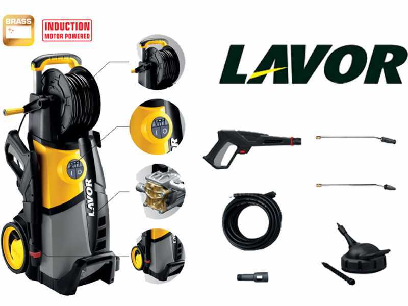 Hidrolimpiadora LAVOR LVR5 PLUS 150 DIGIT - Caudal M&aacute;x 8.33 l/min - 150 bar