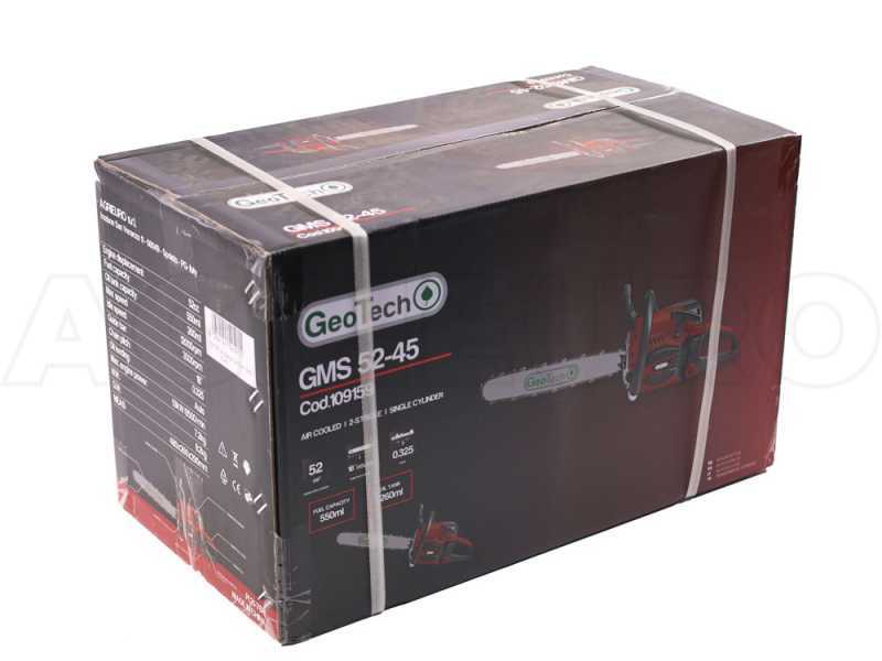 GeoTech GMS 52-45 - Motosierra de corte de mezcla - Espada de 45 cm