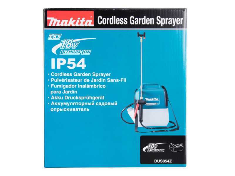 Makita DUS054 - Bomba fumigadora de mochila a bater&iacute;a