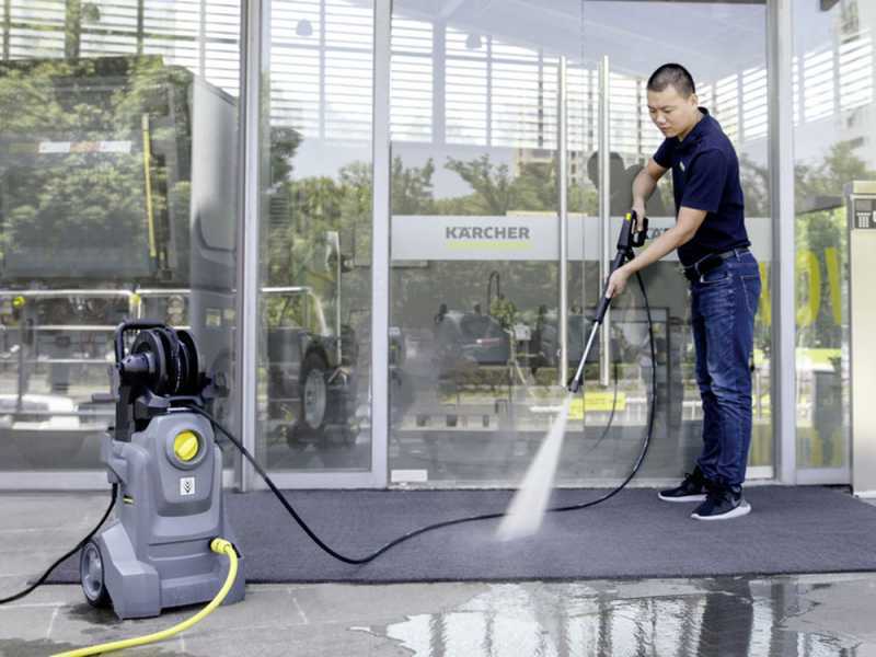 Karcher PRO HD X 4/10 Classic - Hidrolimpiadora de agua fr&iacute;a - 100 bar - 400 l/h
