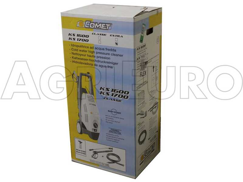 Hidrolimpiadora Comet KS 1700 Extra, el&eacute;ctrica de agua fr&iacute;a - Made in Italy