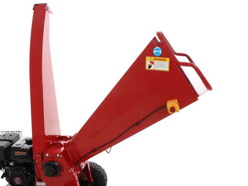 Weibang WBCH1013LCD - Biotrituradora con motor de gasolina Loncin de 420cc