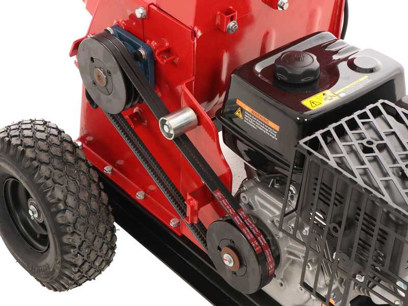 Weibang WBCH1013LCD - Biotrituradora con motor de gasolina Loncin de 420cc