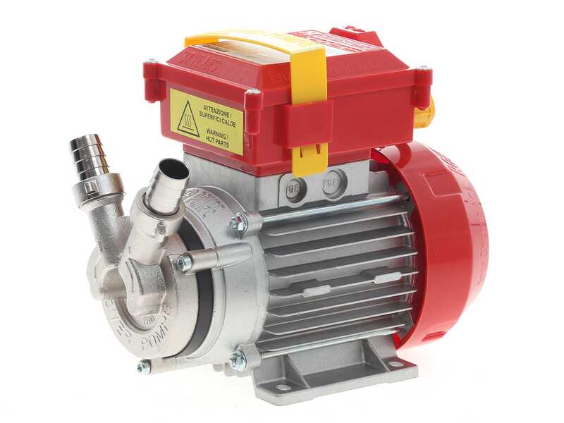 Rover Novax 20 B - Bomba el&eacute;ctrica de trasiego - Electrobomba para l&iacute;quidos calientes y cerveza - Monof&aacute;sica - 230 V