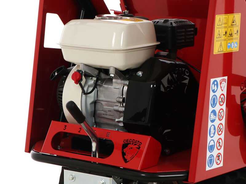 Carretilla con motor CECCATO CINGOLONE - Caj&oacute;n extensible - Capacidad 350 kg