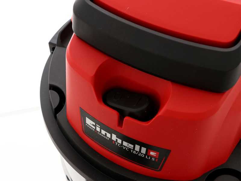 Einhell TC-VC 18/20 Li  - Aspirador de s&oacute;lidos y l&iacute;quidos de bater&iacute;a - 18V 5.2Ah