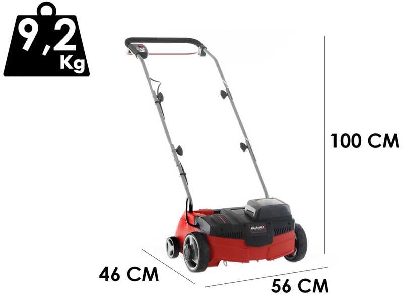 Escarificador de bater&iacute;a Einhell  GC-SC 36/31 Li - 18 V - 2x 5.2 Ah