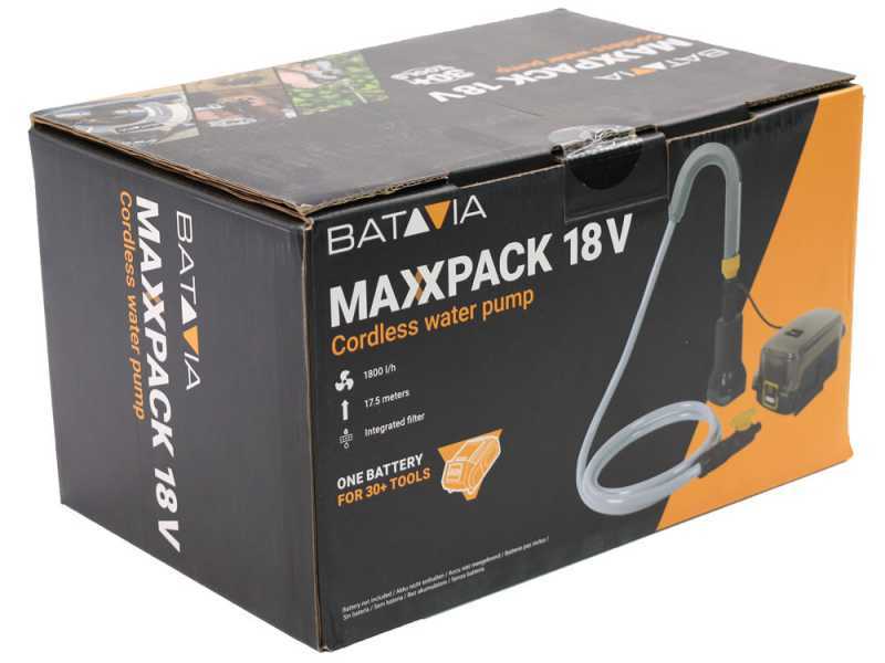 Bomba sumergible BATAVIA 18V MAXXPACK - SIN BATER&Iacute;A NI CARGADOR