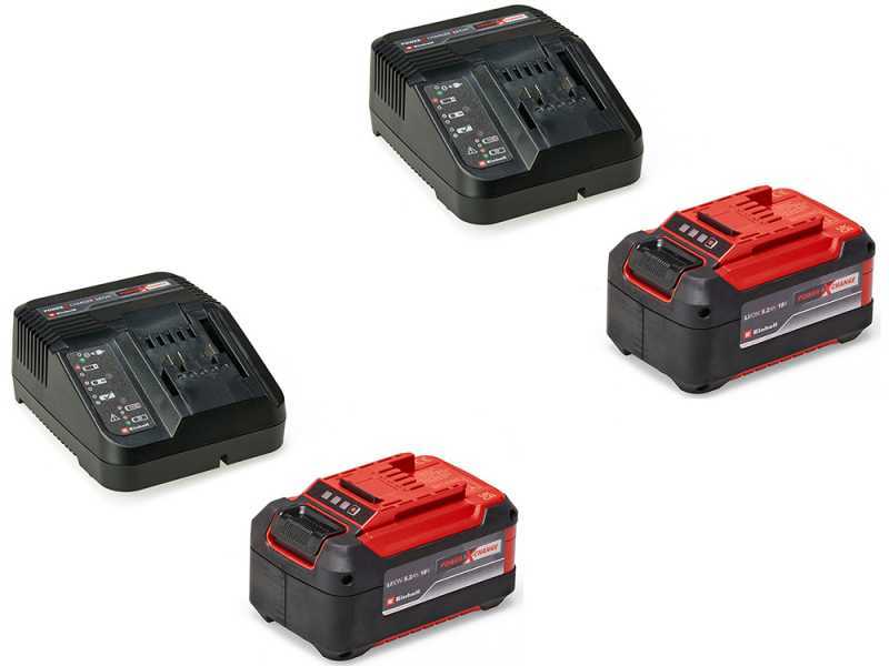Einhell GE-LC 36/35 Li - Electrosierra de bater&iacute;a 2 x 18V 5.2Ah - Espada de 35 cm
