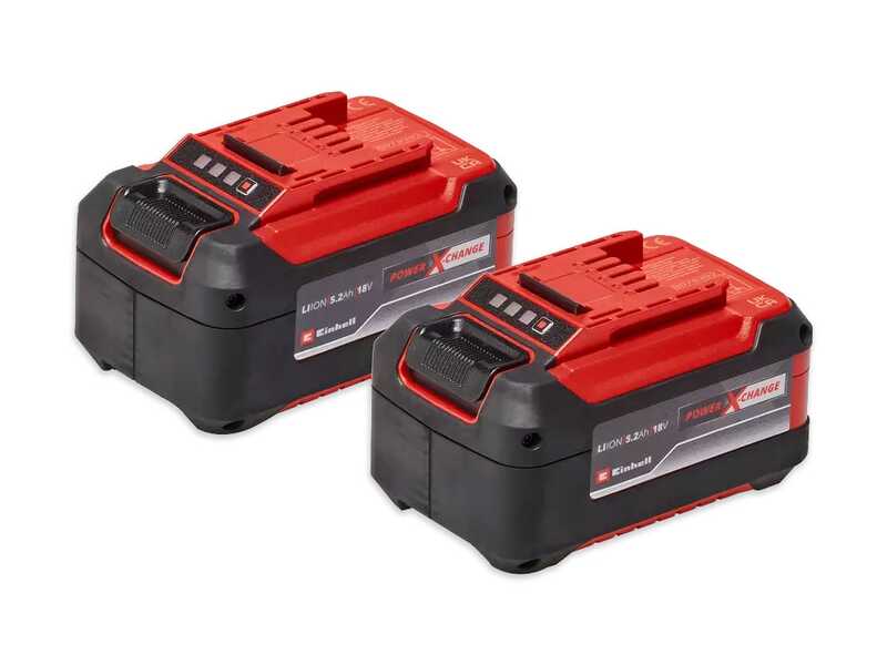 Einhell GE-CR 30 Li - Motoazada de bater&iacute;a con ruedas - 36V - 2x 18V 5.2Ah
