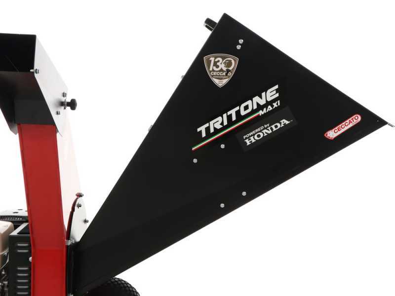 Ceccato Tritone Maxi - Biotrituradora de gasolina - motor Honda GX 390 - Arranque el&eacute;ctrico