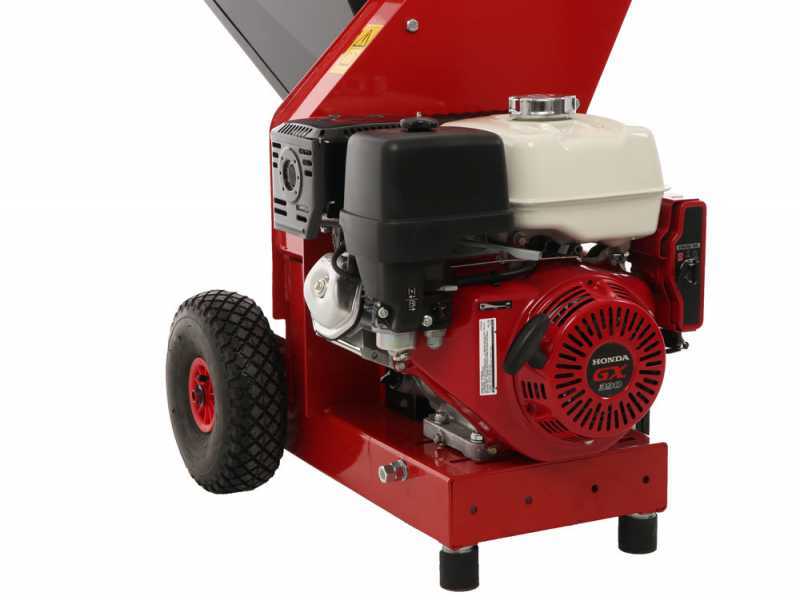 Ceccato Tritone Maxi - Biotrituradora de gasolina - motor Honda GX 390 - Arranque el&eacute;ctrico