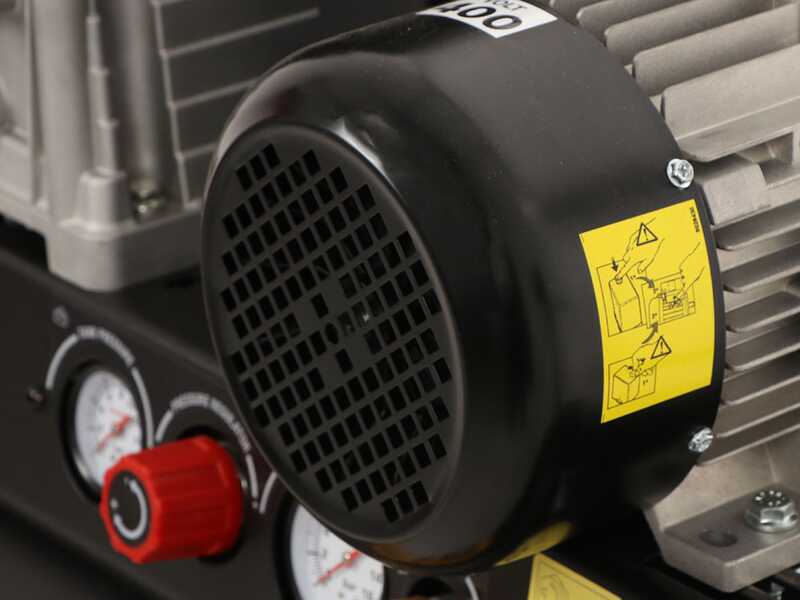Nuair B3800B/4CT/200 Tech-Pro - Compresor de aire el&eacute;ctrico monof&aacute;sico de correa - Motor 4 HP - 200 L