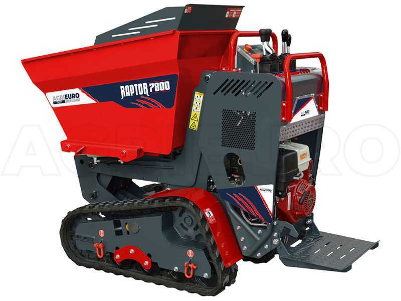 Carretilla de orugas AgriEuro Top-Line RAPTOR 7800 HD - Honda GX390