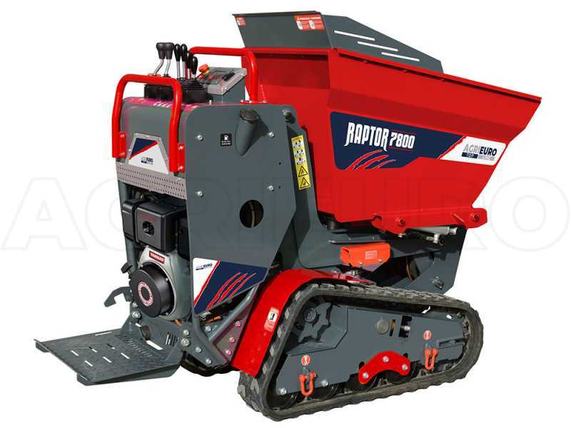 Carretilla de orugas AgriEuro Top-Line RAPTOR 7800 YED - Yanmar L100E