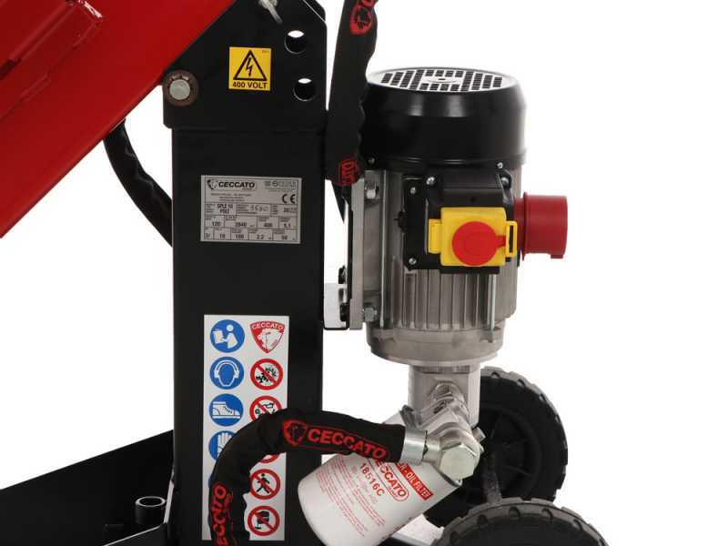 Ceccato SPLE10POLT - Astilladora de le&ntilde;a el&eacute;ctrica - Orientable - 400V