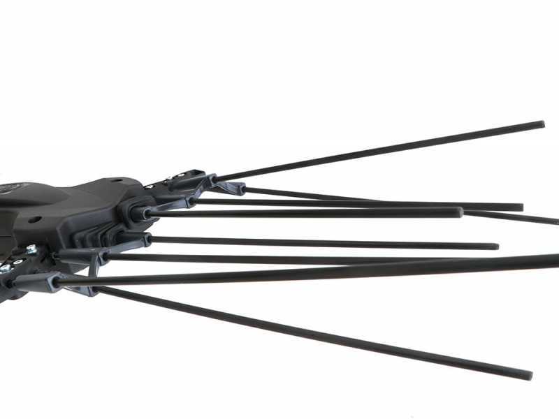 Volpi Olytech Super Power 555XL - Vareador de aceitunas el&eacute;ctrico de bater&iacute;a 240/360 - Bater&iacute;a de mochila incluida