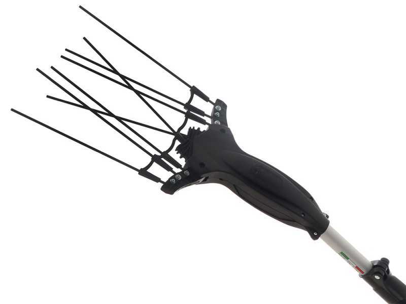 Volpi Olytech Super Power 555XL - Vareador de aceitunas el&eacute;ctrico de bater&iacute;a 240/360 - Bater&iacute;a de mochila incluida