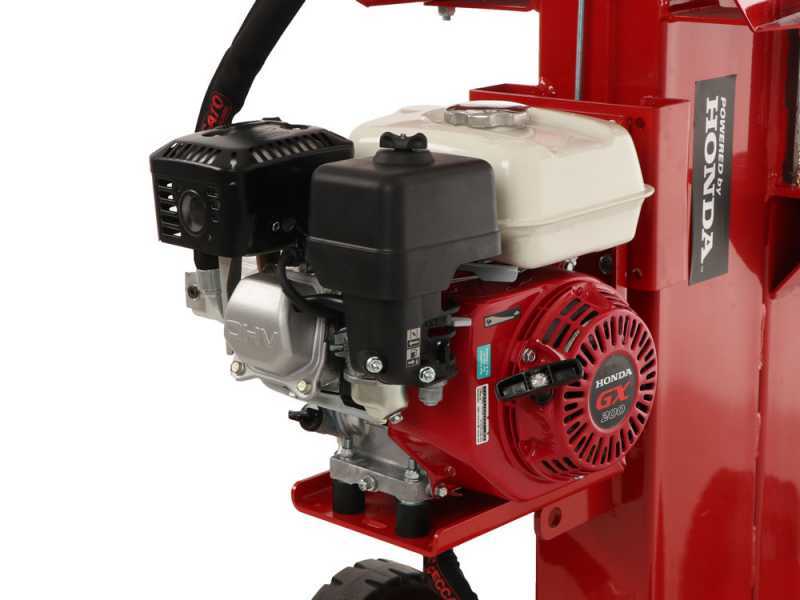 Ceccato BULL SPL13R4H - Astilladora de le&ntilde;a de gasolina - Vertical - Honda GX200