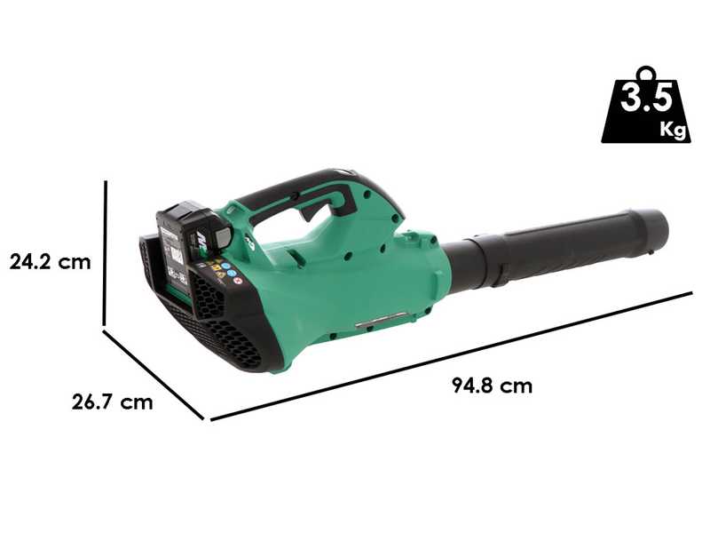 Hikoki RB36DAW4 - Soplador de bater&iacute;a - BATER&Iacute;A Y CARGADOR NO EST&Aacute;N INCLUIDOS
