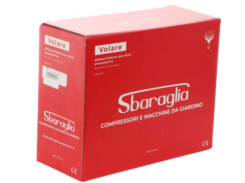 Sbaraglia Volare Carbon - Vareador de aceitunas neum&aacute;tico en carbono - 8 bares - 1800 bpm