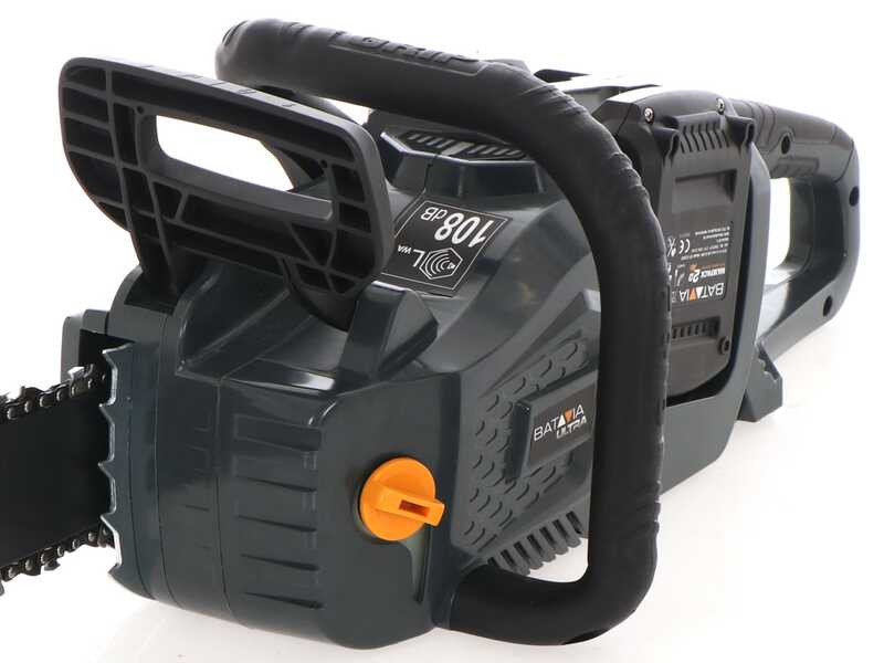Batavia - Electrosierra de bater&iacute;a de corte 2x 18V 2Ah - Espada de 38 cm