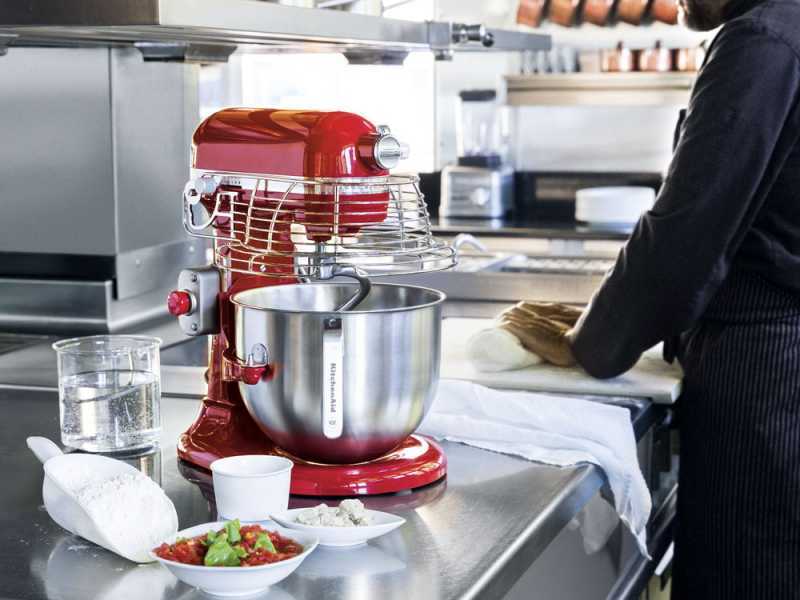 KitchenAid Professional 5KSM7990X Roja - Amasadora Planetaria
