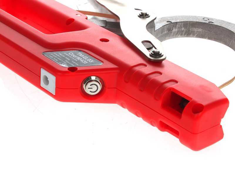 Atadora de vi&ntilde;a el&eacute;ctrica de bater&iacute;a GeoTech TM-EL03 - 7.2V 2Ah