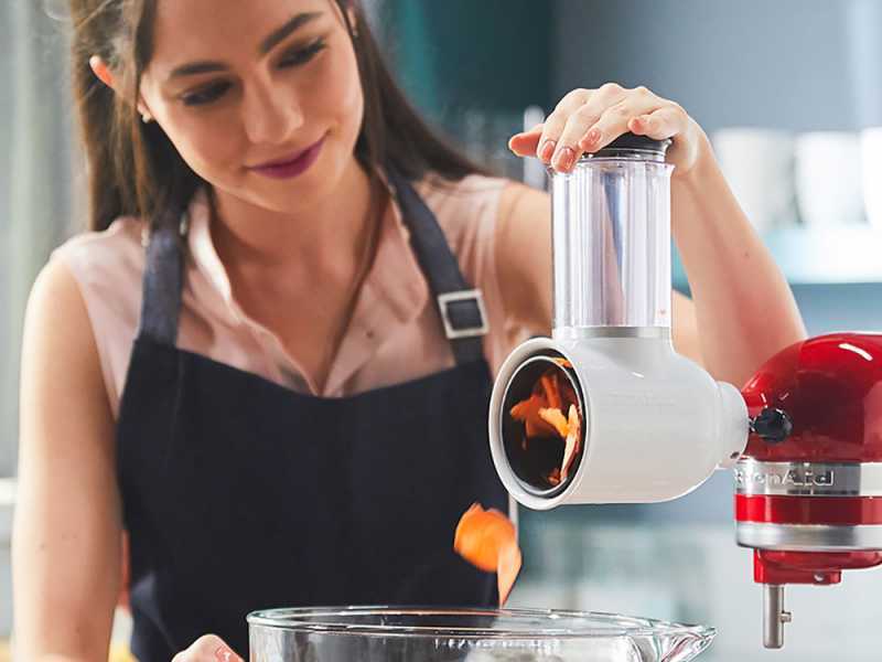 KitchenAid 5KSMVSA - Cortador de verduras y rallador